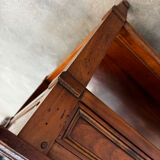 Coffee table with 2 drawers in solid wood.