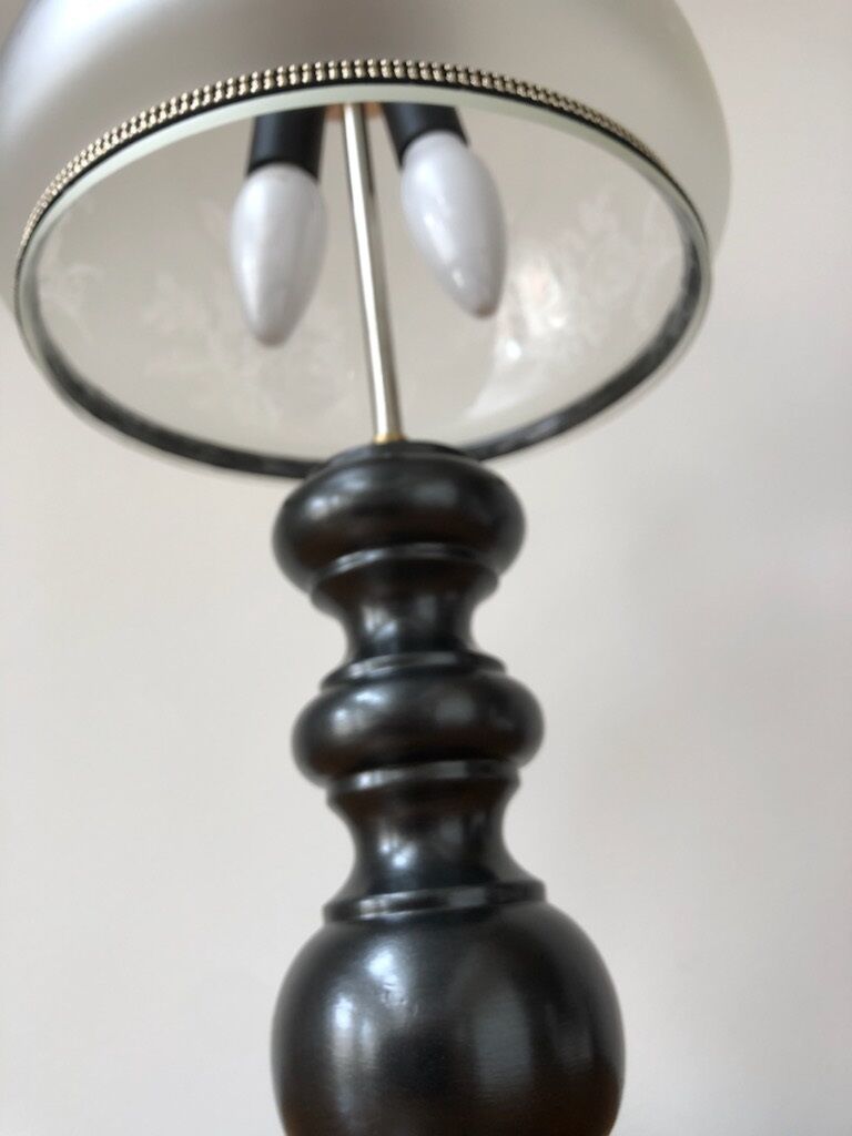 Prestige desk lamp wood