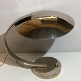 Pair of UFO Art Deco style desk or table lamps by Disderot for Soka, France 1970s