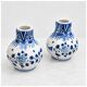 Pair of antique DELF vases