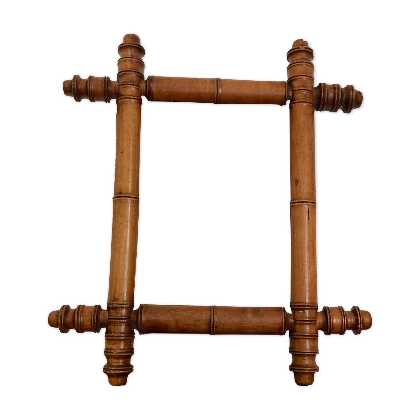 Bamboo mirror 38x33cm