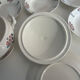Antique faience service Meaux Longchamp