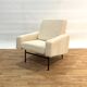 Set de 2 fauteuils Guariche édition Airborne retapissés