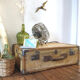 Large vintage suitcase