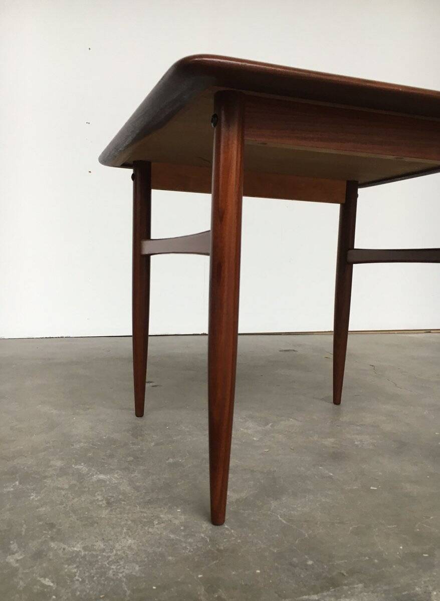 Vintage Swedish teak coffee table from the mid-century by HMB Möbler.