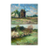 Pendant of hst paintings "landscape" by anna miszalska-gąsienica (1962)