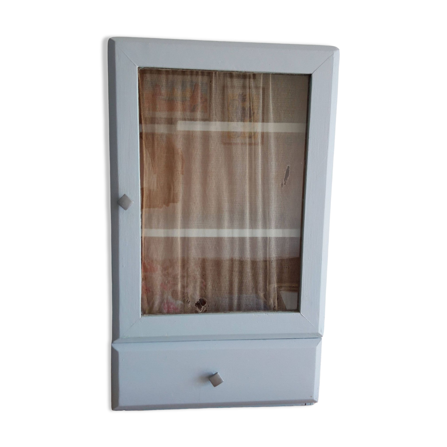 Wooden medicine cabinet