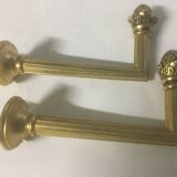 Brass tieback
