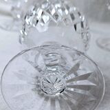 5 large waterford crystal wine glasses boyne pattern