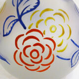 Art Deco vase in primary colors