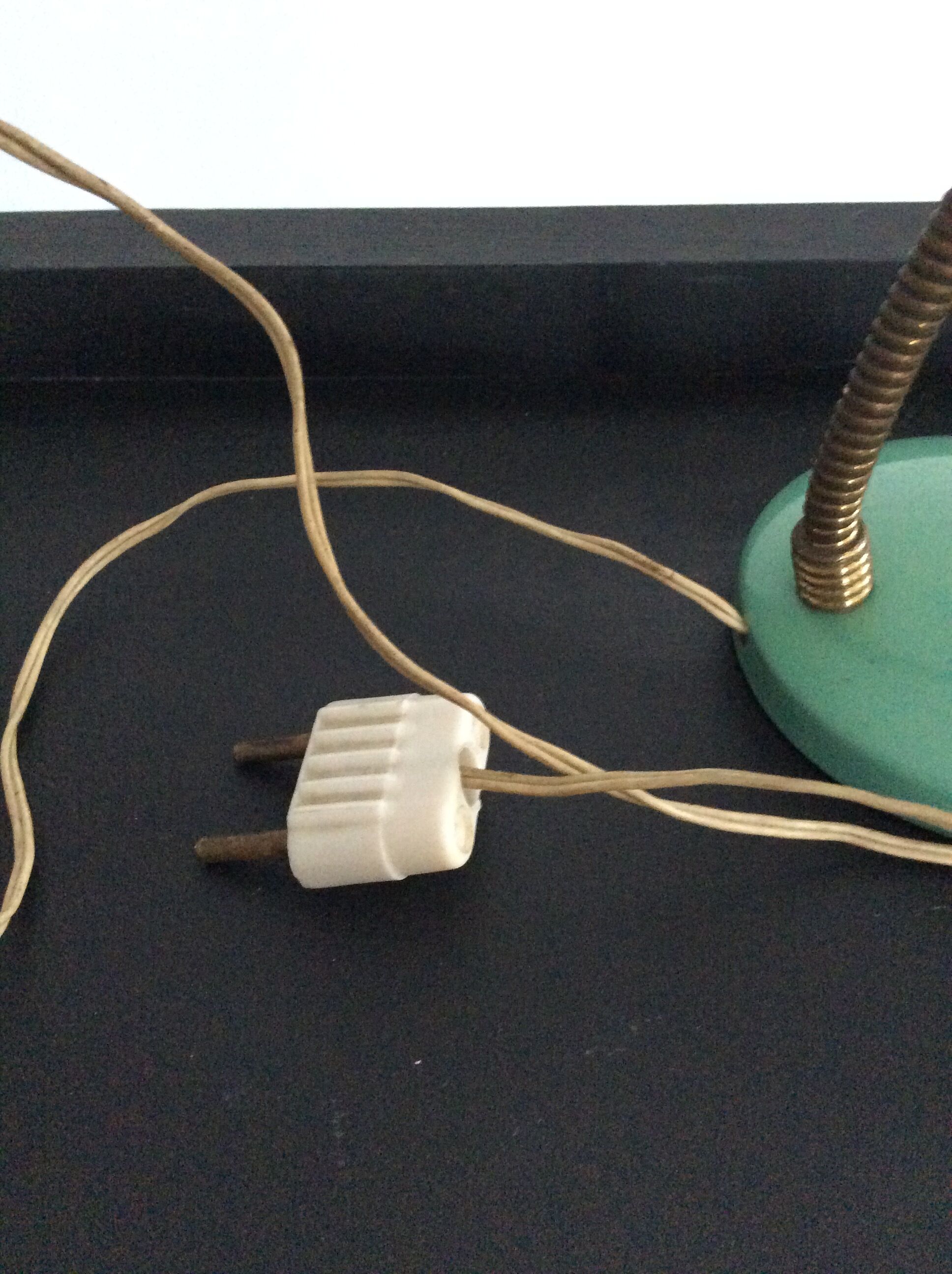 Casserole lamp from the 50s