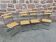 4 chaises de jardin terrasse pliantes vintage