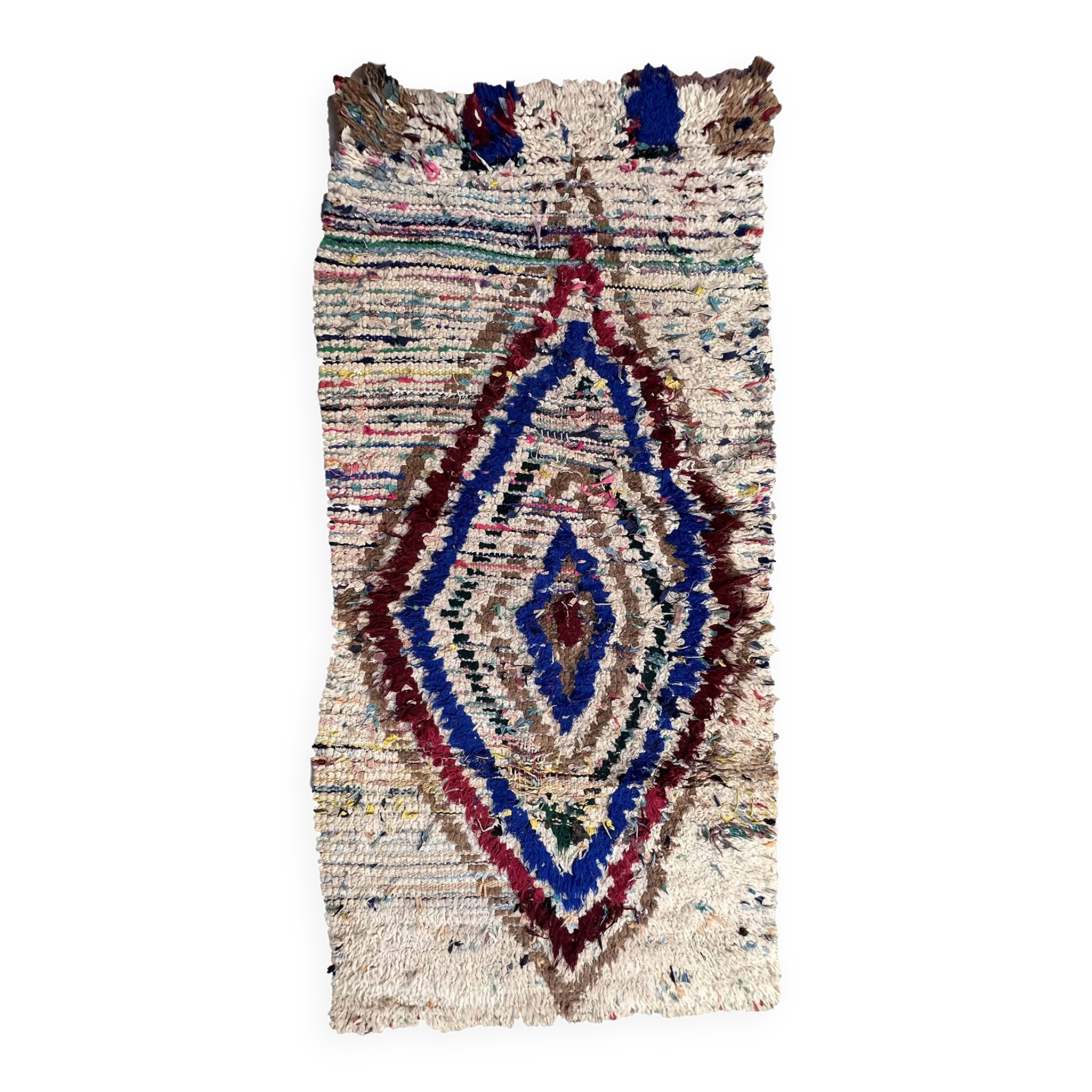 Azilal Colorful Moroccan Rug - 177 x 84 cm