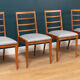 Table et 4 chaises par Tom Robertson pour Mcintosh de Kirkcaldy