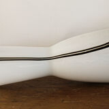 Vintage opaque glass vase