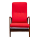 Fauteuil inclinable de l'Hôtel Parco dei Principi à Sorrente par Gio Ponti pour Cassina, Italie, 60'