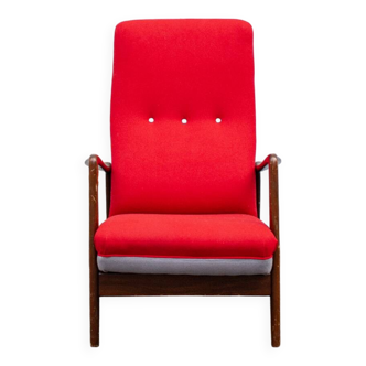 Reclining armchair from the Hotel Parco dei Principi in Sorrento by Gio Ponti for Cassina, Italy, 60'