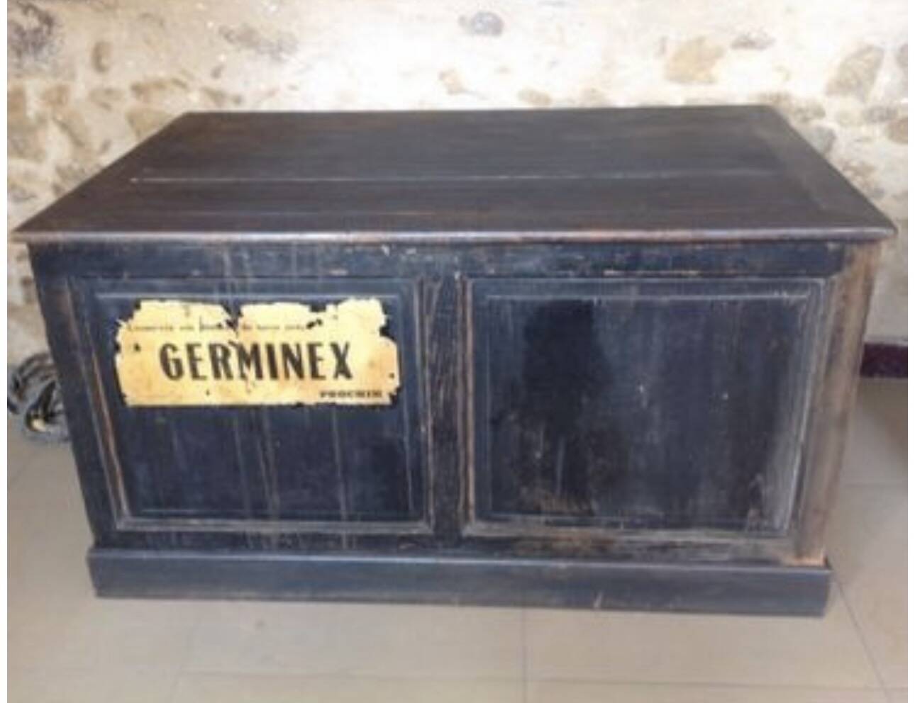 Antique workshop desk
