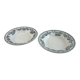 Set of 2 deep plates in ironstone Sarreguemines Digoin Guadel