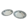 Set of 2 deep plates in ironstone Sarreguemines Digoin Guadel