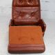 Easy chair "space age". Jean Prévost, France, leather, circa 1970