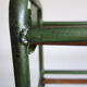 Industrial floor, vintage wheeled