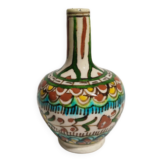 Ottoman iznik style soliflore vase