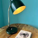 Bedside lamp from the 1950's, mid century table lamp with industrial style