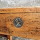 Old workbench Ott beech kitchen island or side table