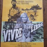 Affiche vivre libre
