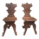 Pair of stool chairs