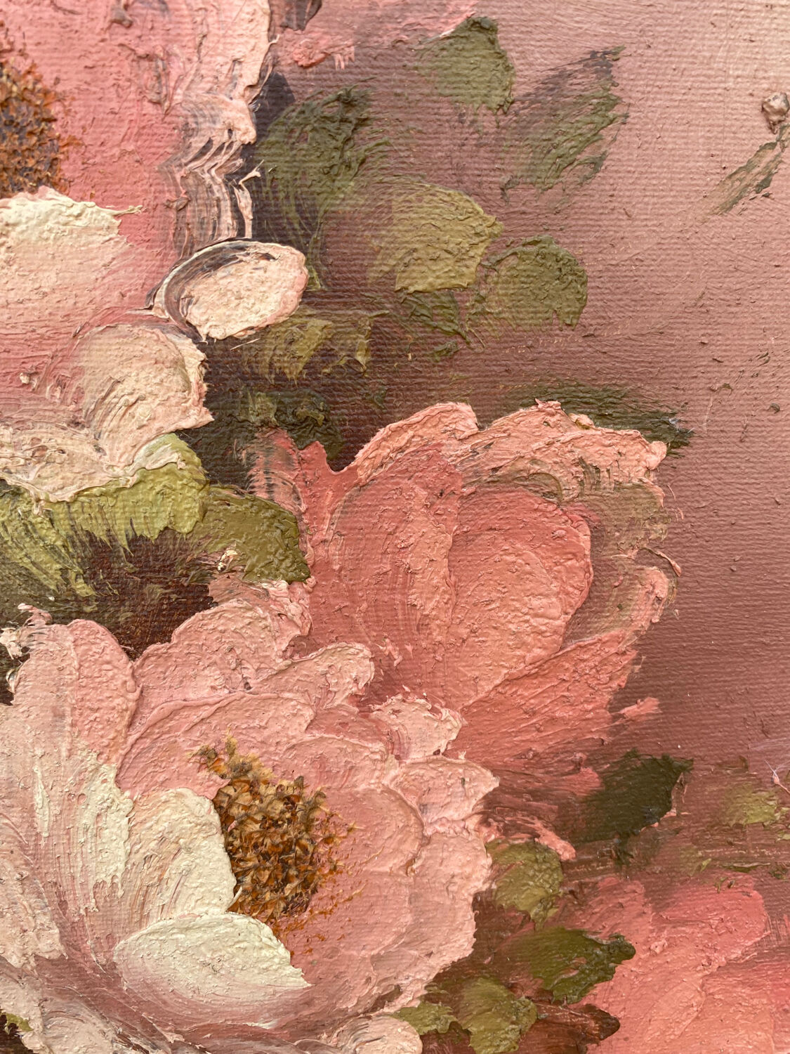 Still life with bouquet of flowers