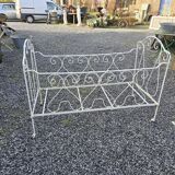 Wrought iron children's bed