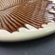 Verceram cheese board, leaf decoration