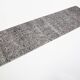 3x10 Gray & Black Vintage Runner Rug, 84x291Cm