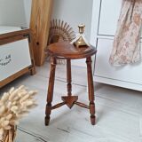 Vintage tripod stool
