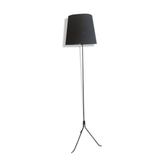 Lampadaire pied tripode laiton, 1950