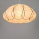 Large vintage Cocoon hanging lamp by Goldkant Leuchten