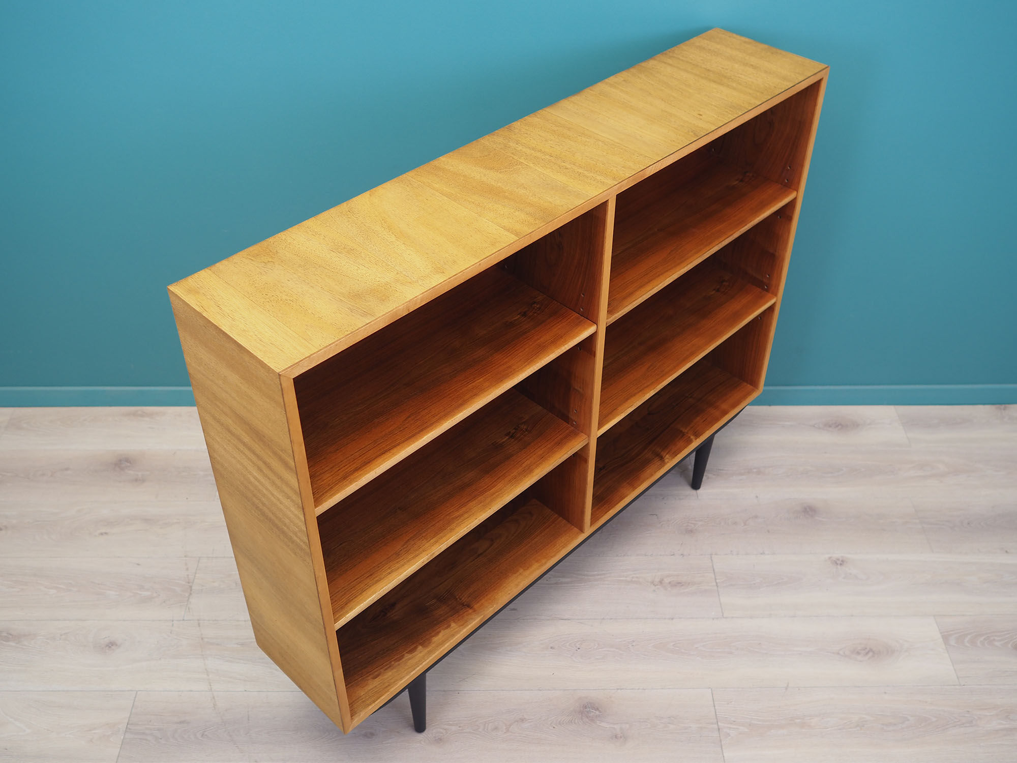 Acacia bookcase, Danish design, 60s, production: Denmark