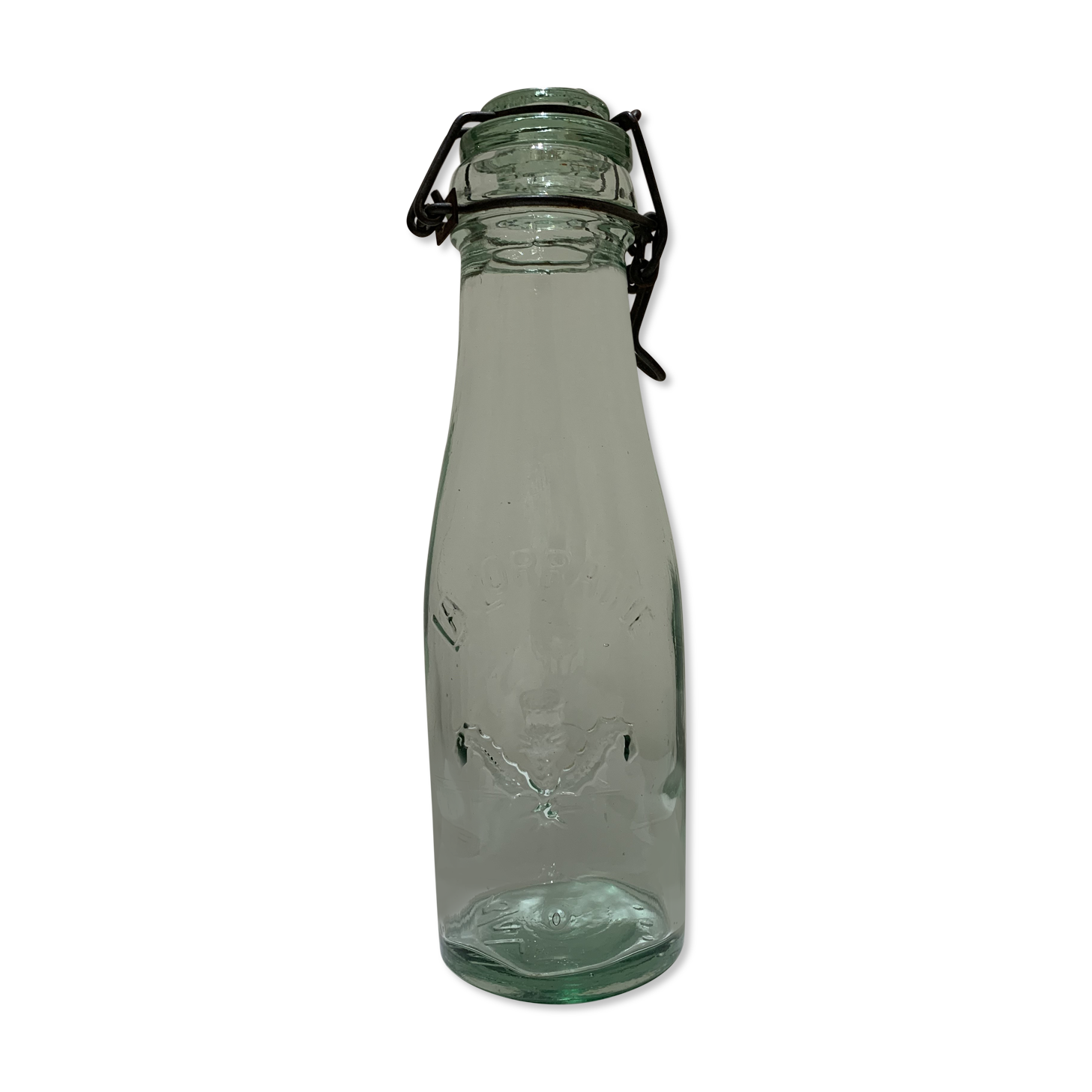 Ancient water green jar Lorraine