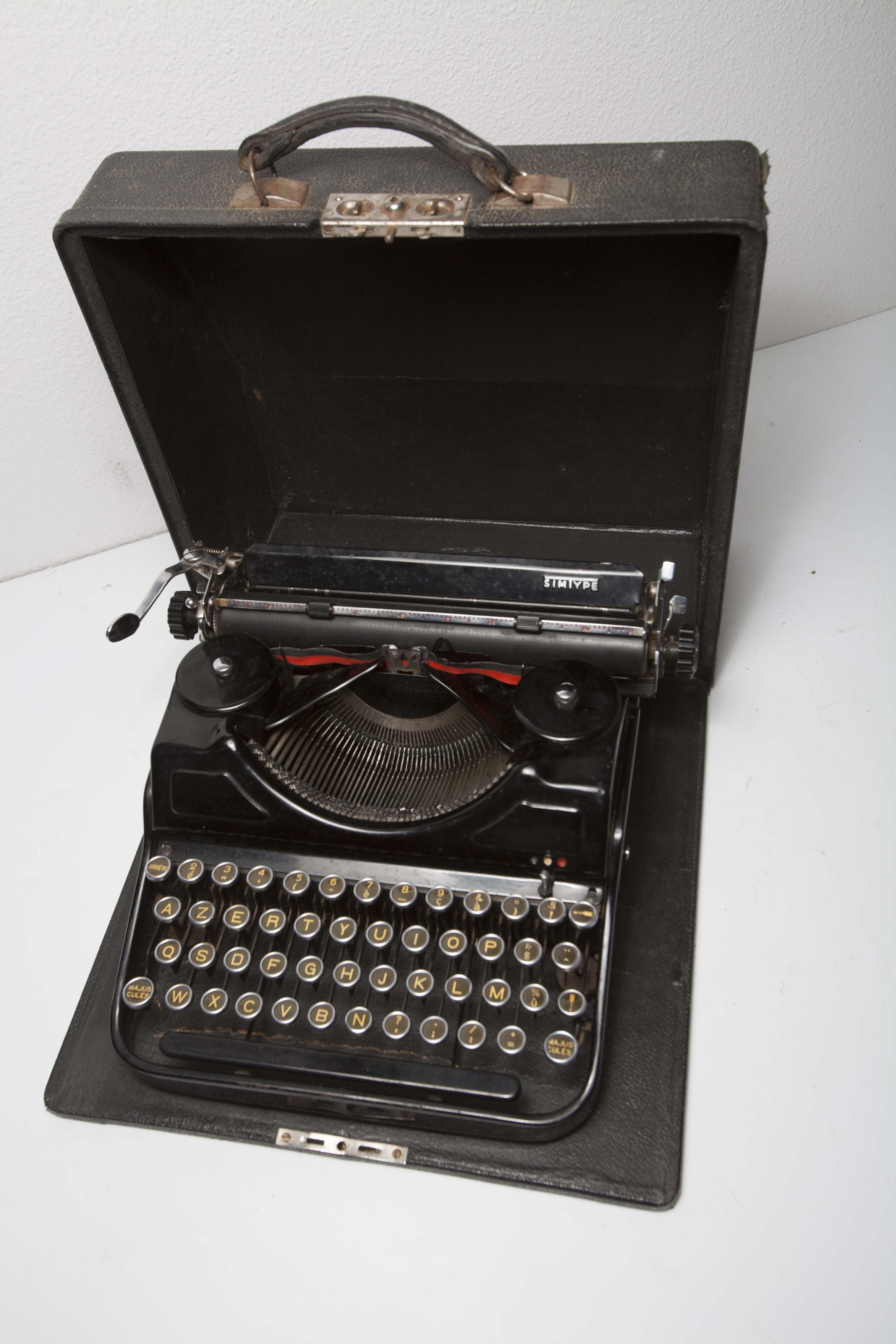 Machine à écrire Simtype de 1951