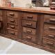 Old oak mercer’s furniture