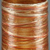 Large resin table lamp from the Accolay workshops, 70s