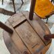 Set of 6 chairs brutalist bistro Bombenstabil year 1960