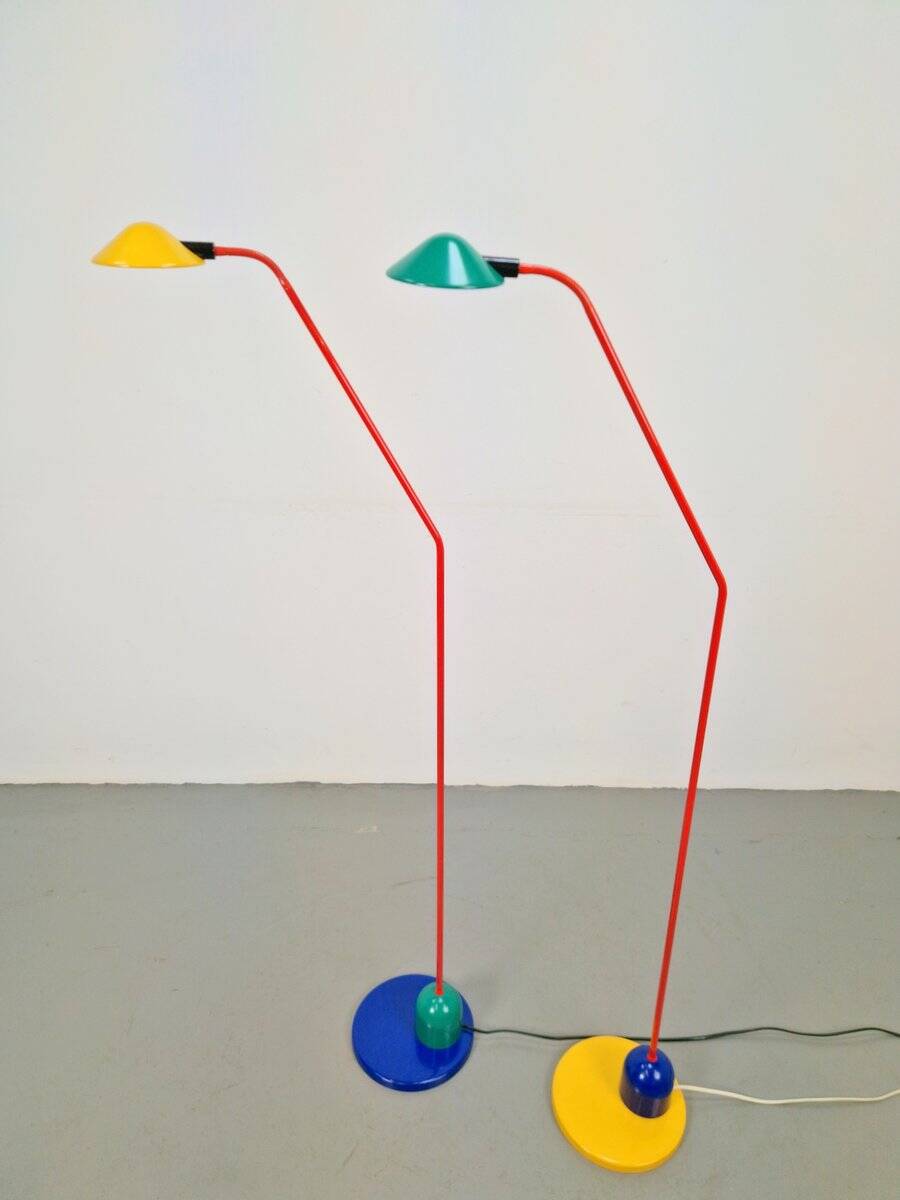 Lampadaires de Happylight, années 1980, ensemble de 2