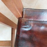 Lot de 6 chaises regain cuir et orme
