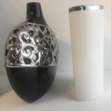 Set of 3 Large Italian Ceramic Vases Modernist Design Contemporary Art