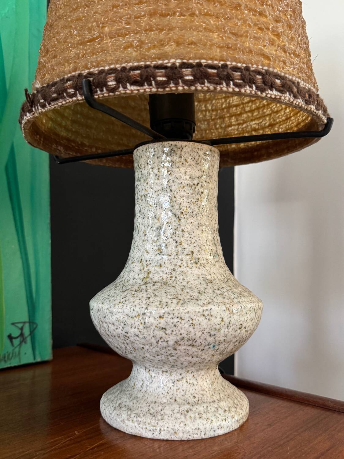 Accolay stoneware lamp 1970