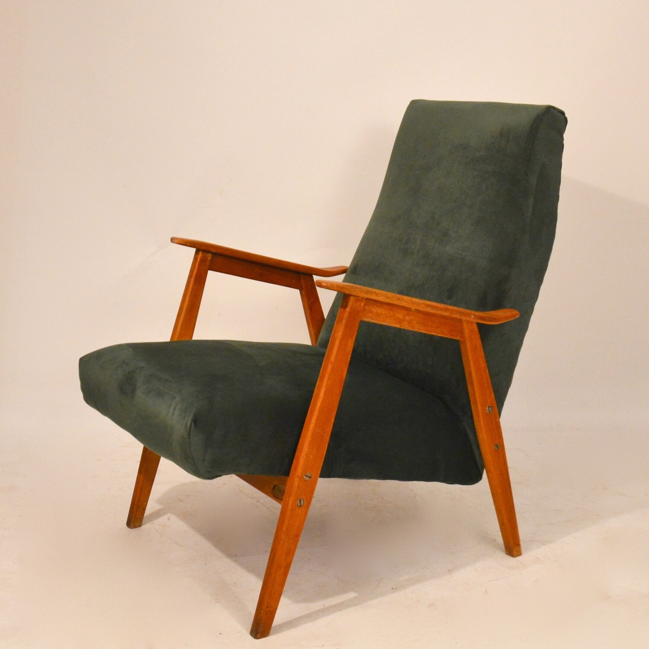 Green Velvet armchair
