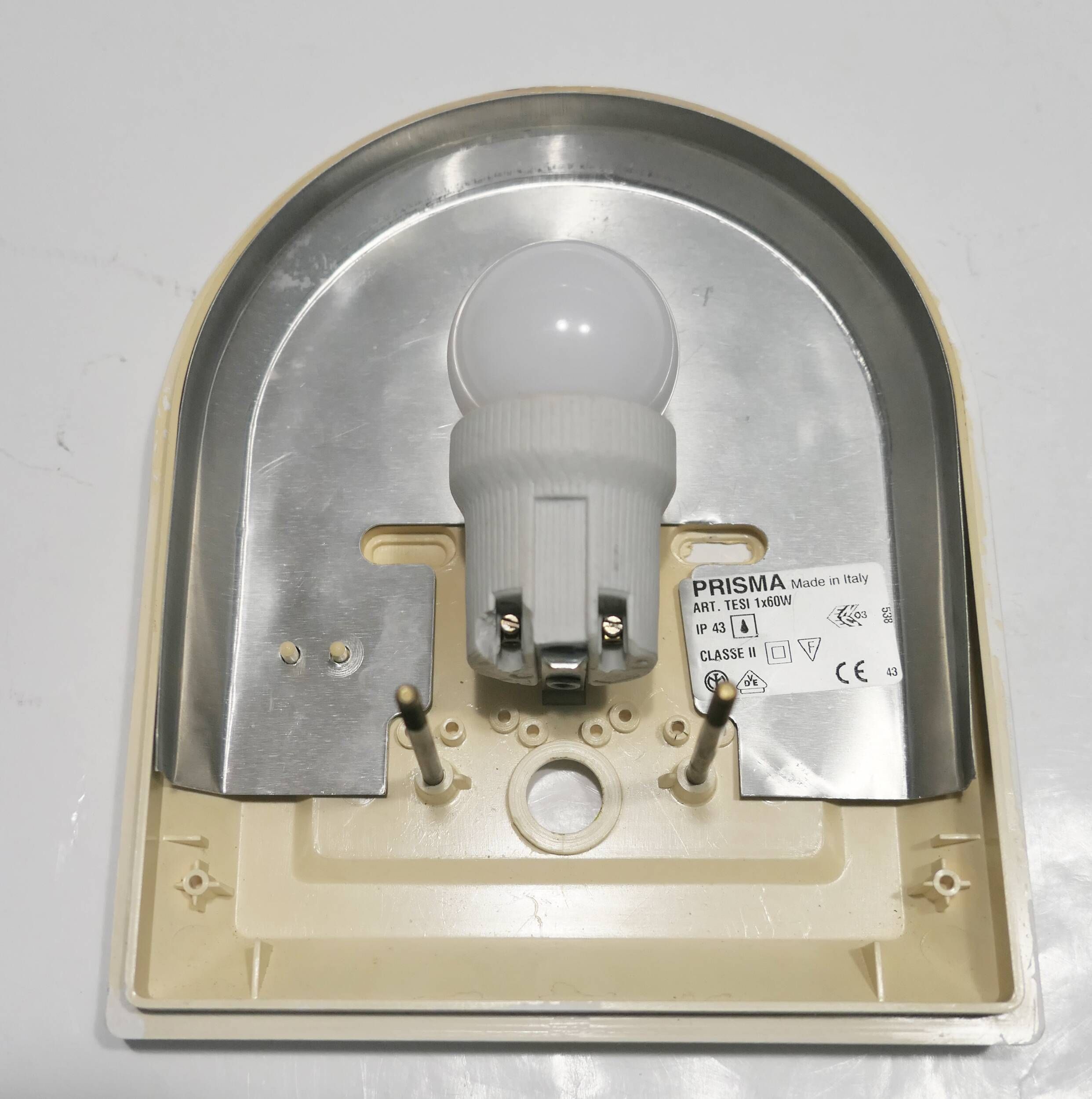 Prisma style art deco wall lights 1986/90 Italy